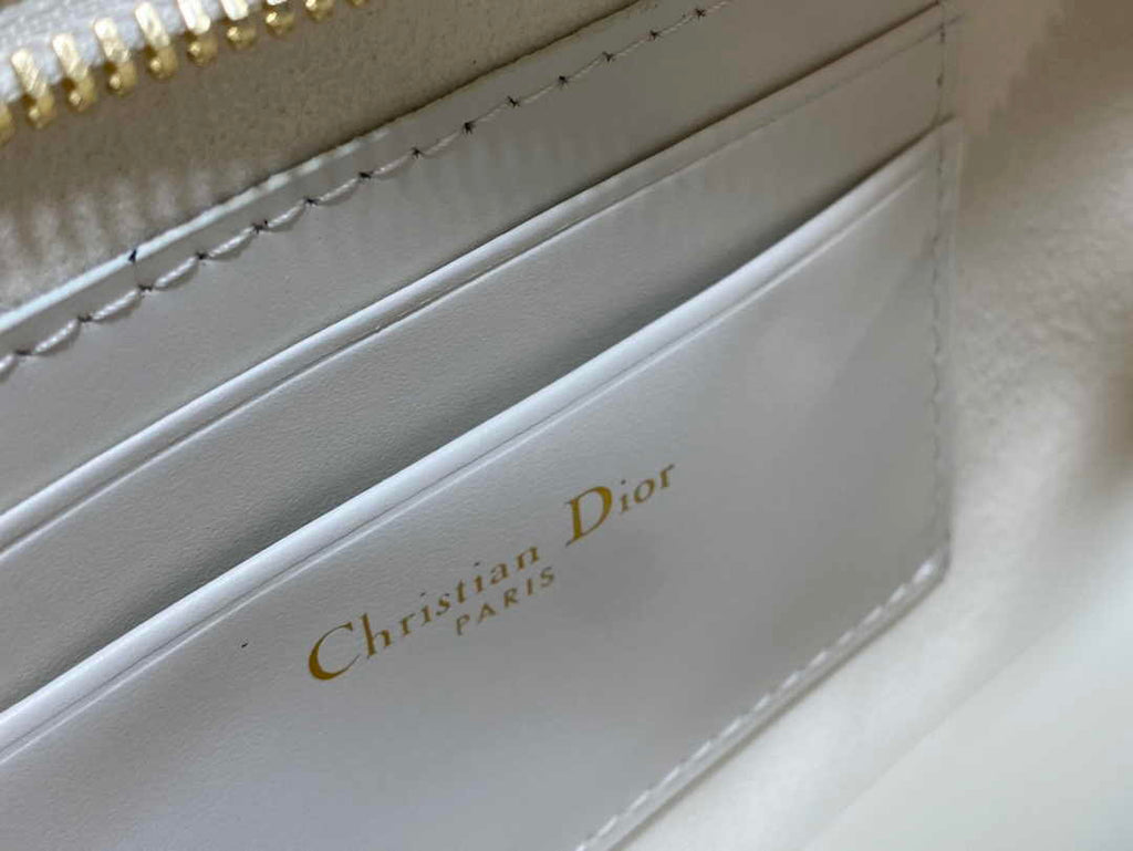 Dior CD Signature Hobo Mini Bag S2213 White Leather - Default Title - View 10
