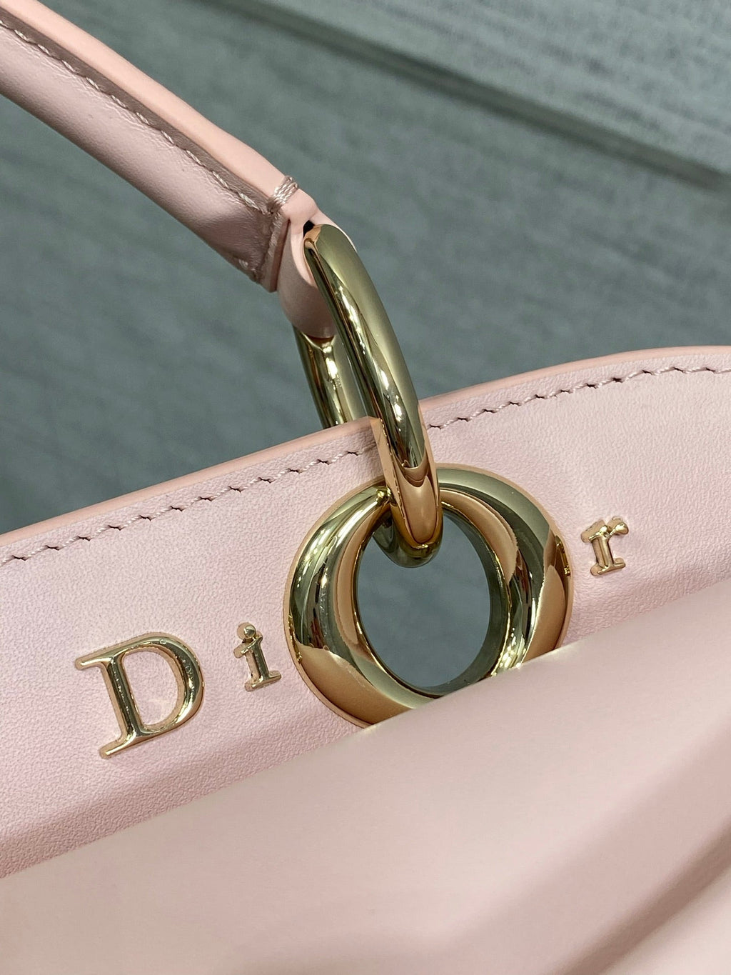 Dior Cigale Pink Smooth Calfskin Top Handle Bag M0737 - Default Title - View 7