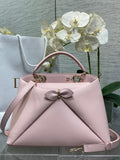 Dior Cigale Large Pink Smooth Calfskin Top Handle Bag M0738 - Default Title - View 1