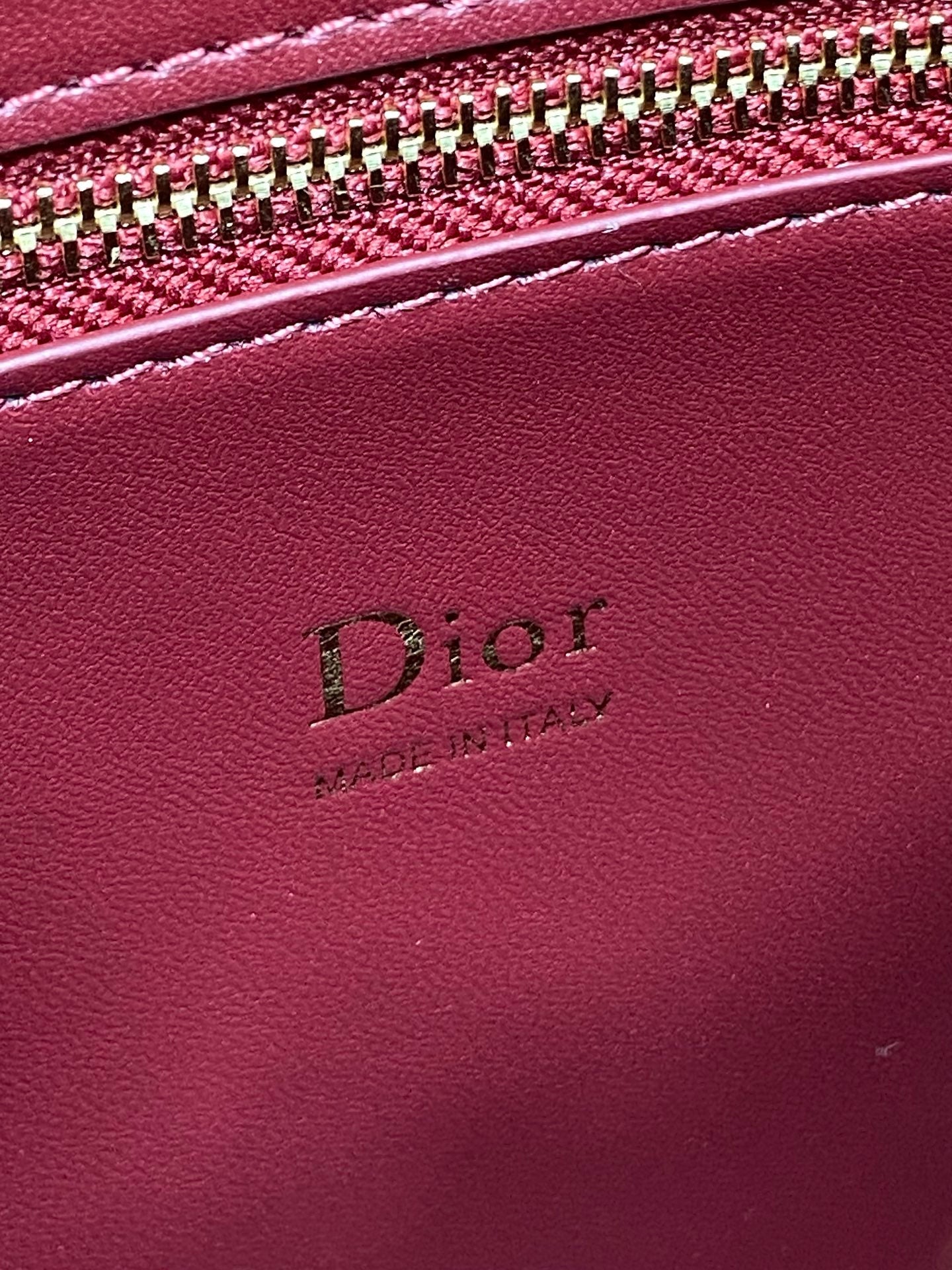Dior Cigale Red Smooth Calfskin Top Handle Bag M0737 - Default Title - View 7