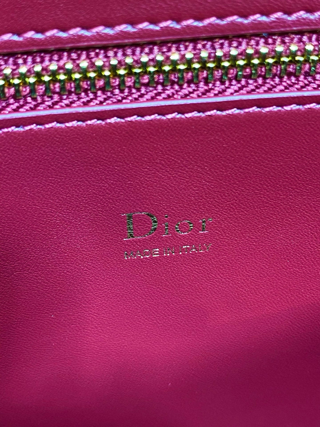 Dior Cigale Large Red Smooth Calfskin Top Handle Bag M0738 - Default Title - View 9