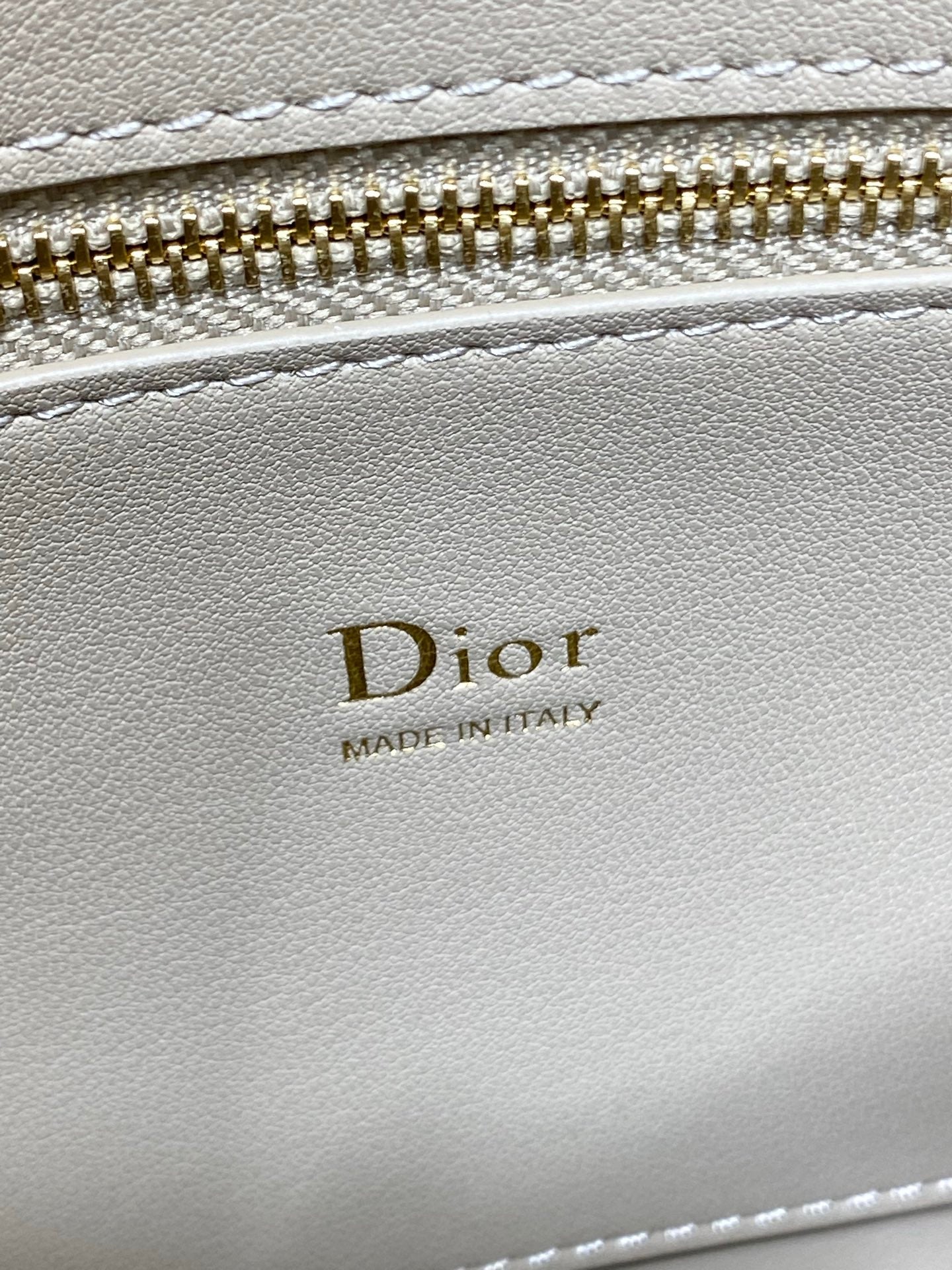 Dior Cigale Large Apricot Smooth Calfskin Top Handle Bag M0738 - Default Title - View 9