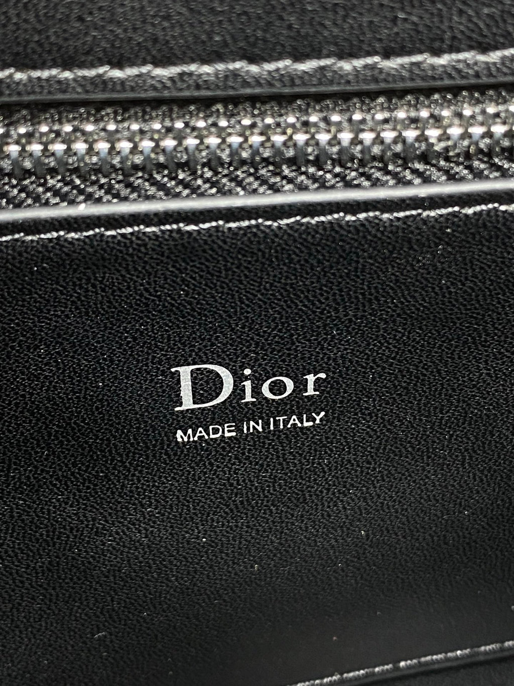 Dior Cigale Black Smooth Calfskin Top Handle Bag with Silver Hardware M0737 - Default Title - View 9