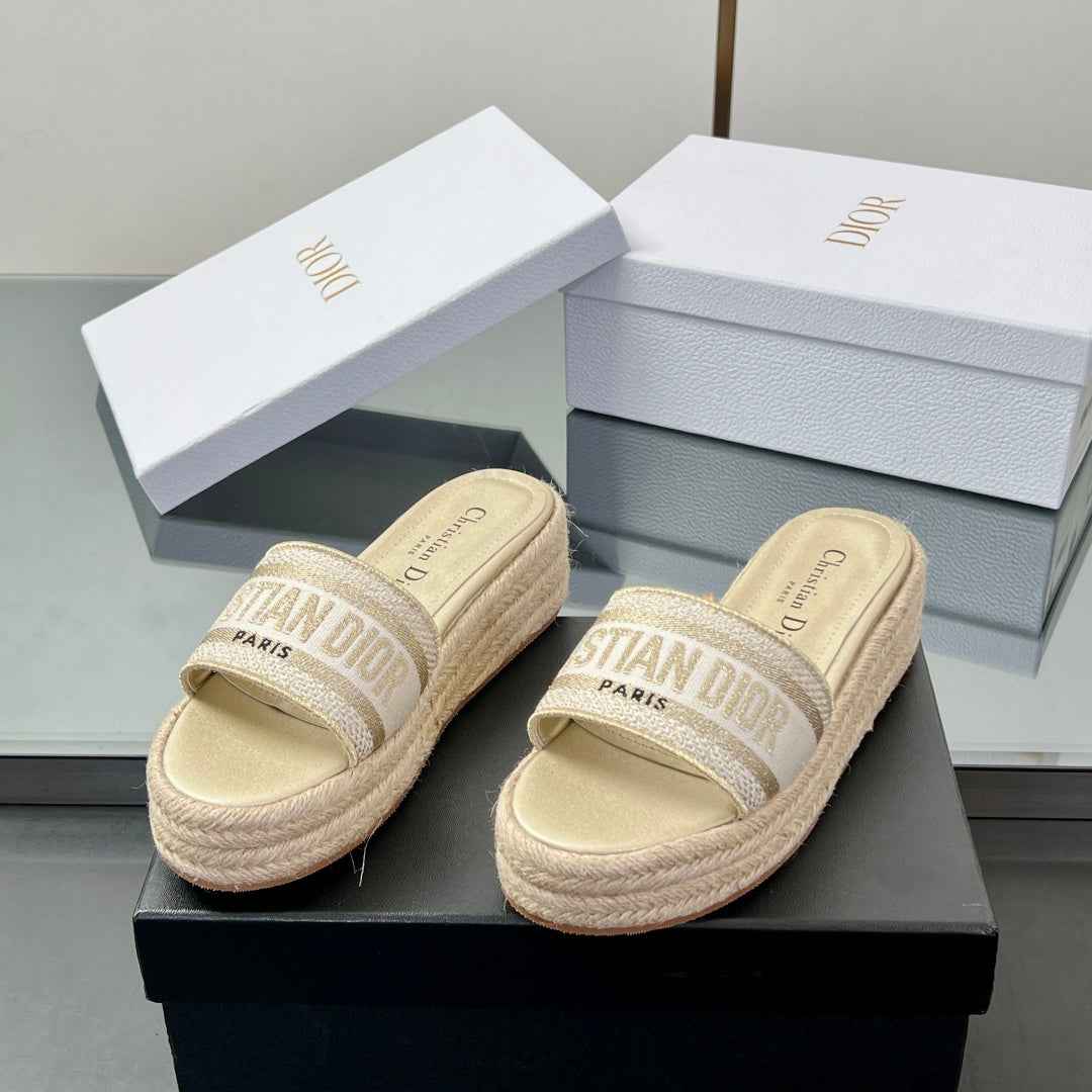 Dior Dway Wedge Sandal for Women KCO3835