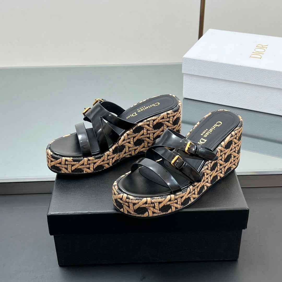 Dior Dway Wedge Sandal for Women KCO3837