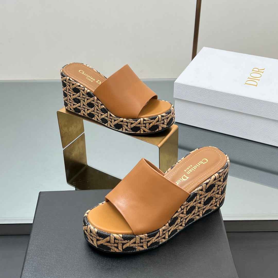 Dior Dway Wedge Sandal for Women KCO3843