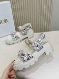 Dior Dioract Platform Sandal for Women KCO067