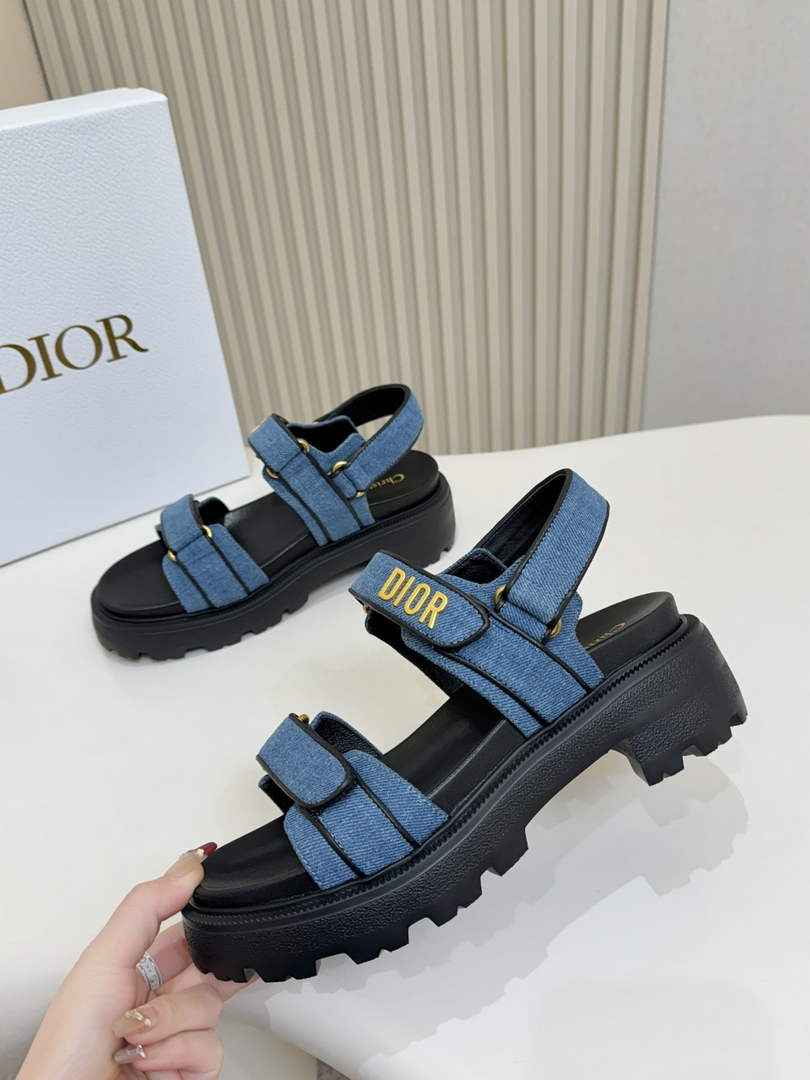 Dior Dioract Platform Sandal for Women KCO069