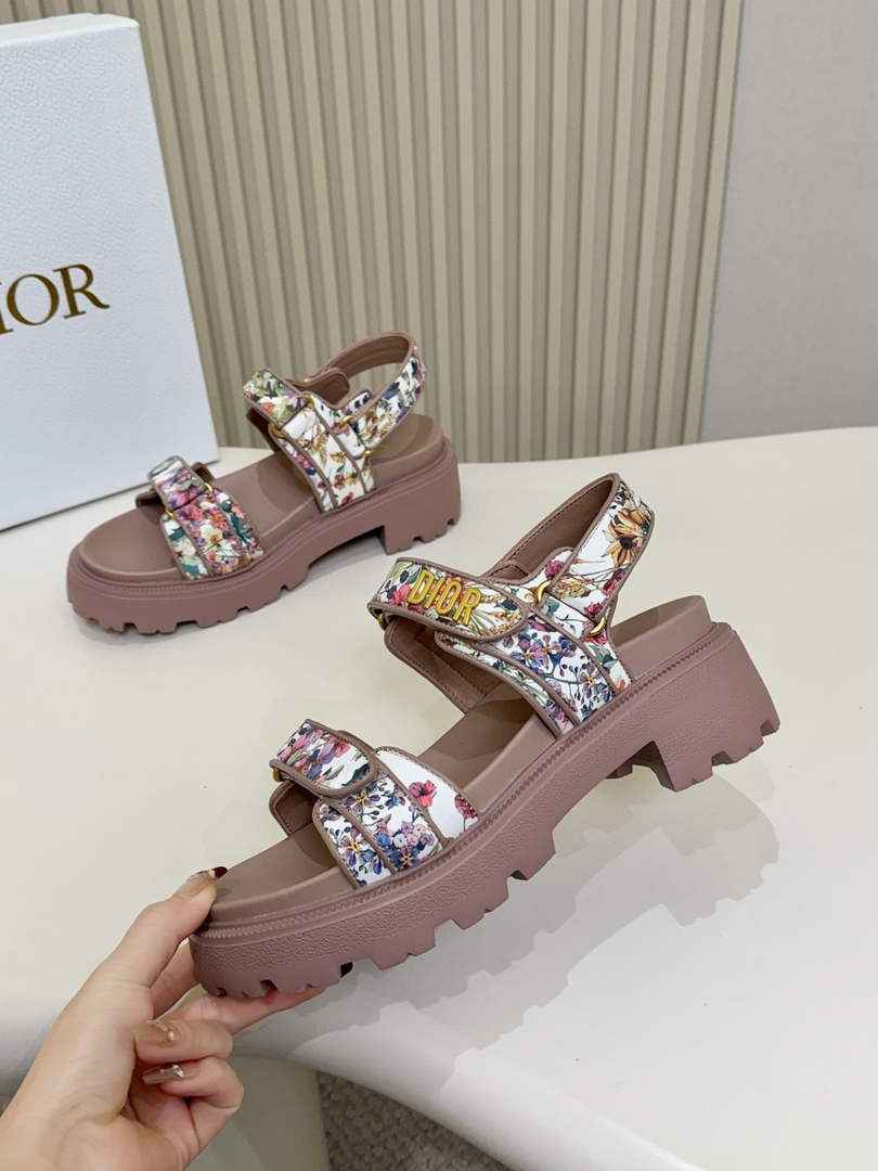 Dior Dioract Platform Sandal for Women KCO071