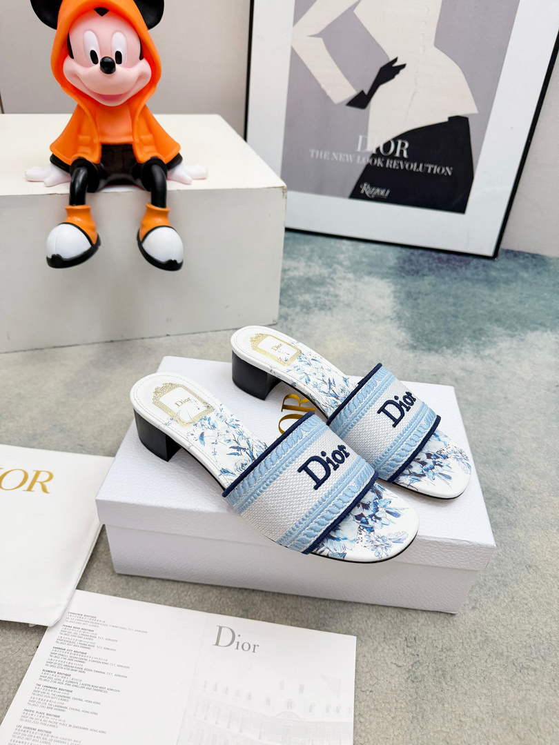 Dior Dioriviera Dway Heeled Slide for Women KCO6112