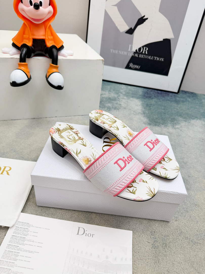 Dior Dioriviera Dway Heeled Slide for Women KCO6113