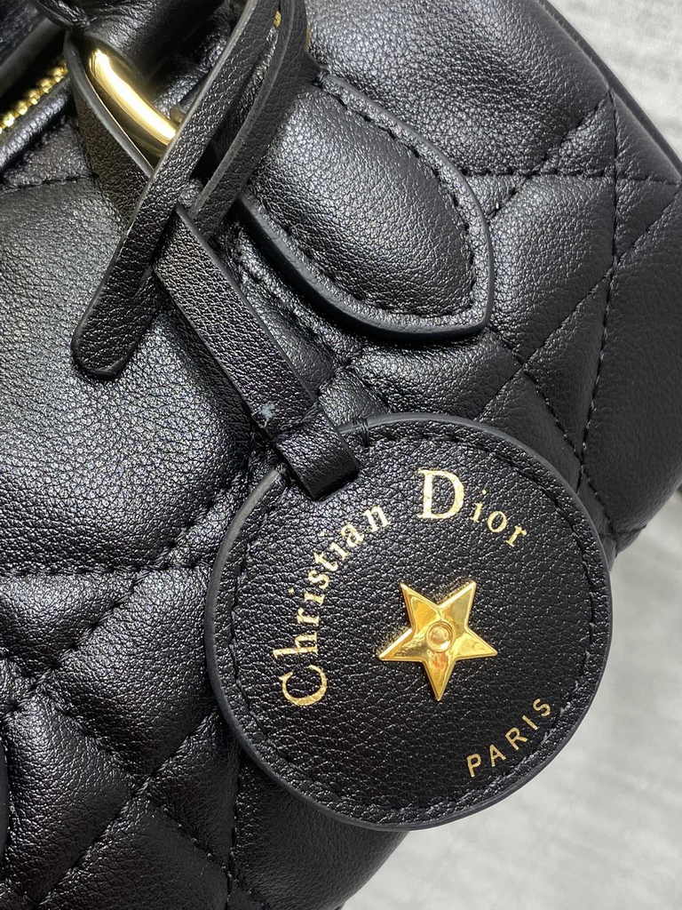 Dior Groove 16 Mini Bag S4000 Black Macrocannage Calfskin - Default Title - View 4