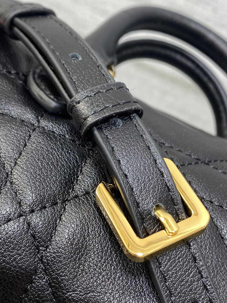 Dior Groove 16 Mini Bag S4000 Black Macrocannage Calfskin - Default Title - View 7