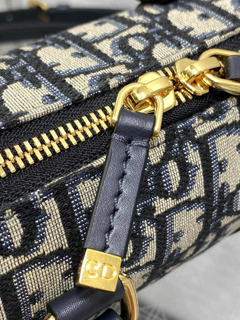Dior Groove 16 Mini Bag S2348 Blue Dior Oblique Jacquard - Default Title - View 8