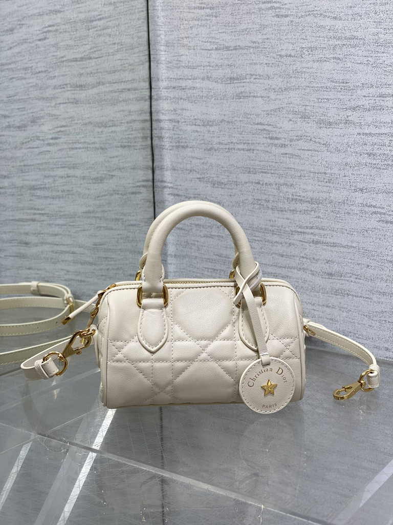 Dior Groove 16 Mini Bag S4000 Beige Macrocannage Calfskin - Default Title - View 2