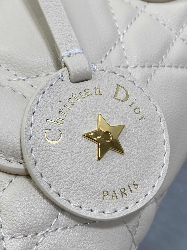 Dior Groove 16 Mini Bag S4000 Beige Macrocannage Calfskin - Default Title - View 4