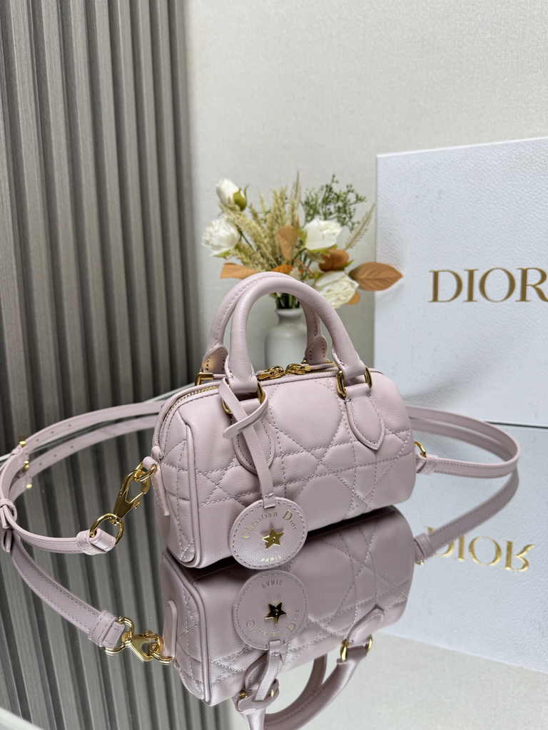 Dior Groove 16 Mini Bag S4000 Pink Macrocannage Calfskin - Default Title - View 2