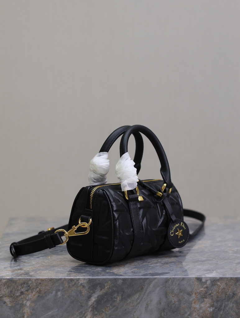 Dior Groove 16 Mini Bag S4000 Black Graphic Cannage Calfskin - Default Title - View 4