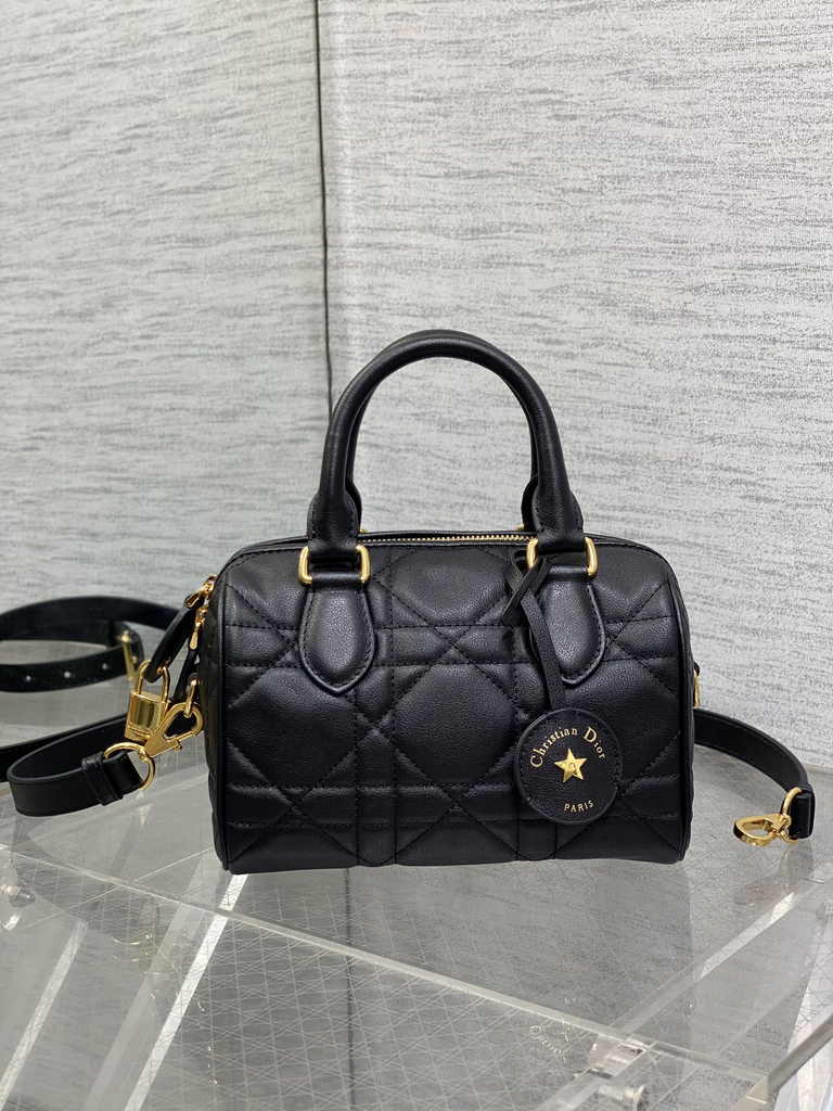 Dior Groove 20 Bag M1364 Black Macrocannage Calfskin - Default Title - View 2