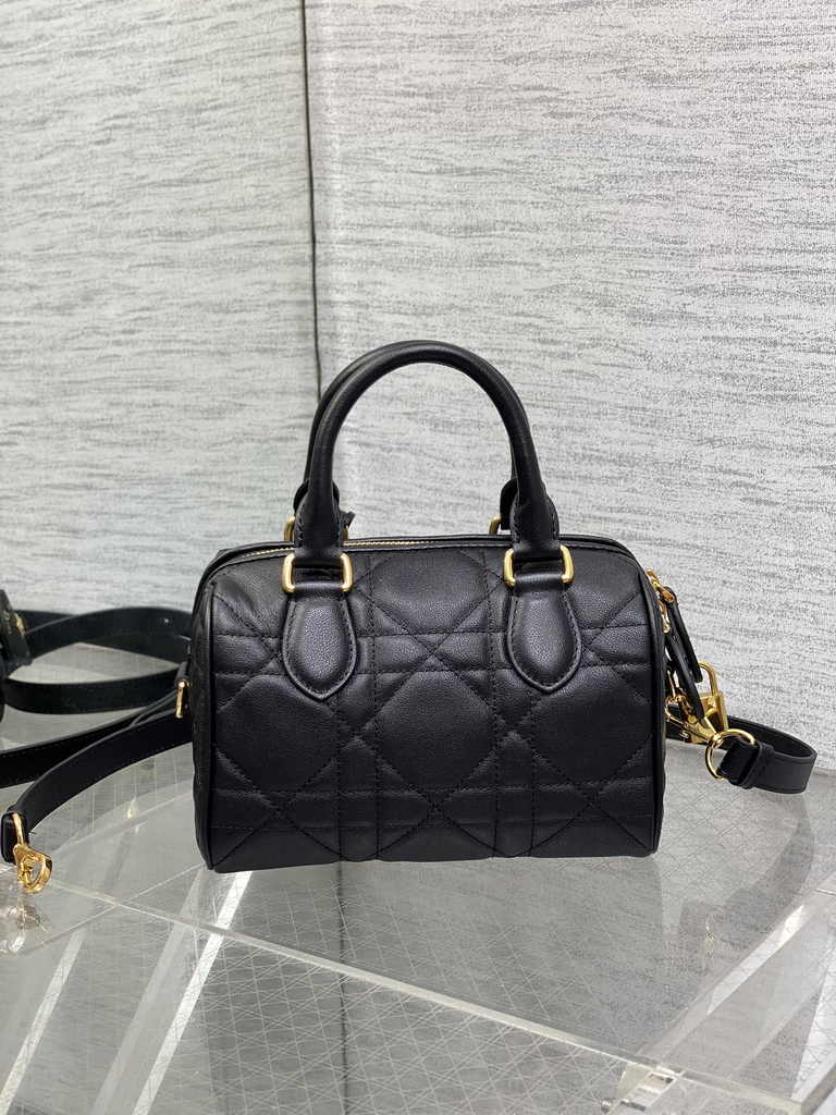 Dior Groove 20 Bag M1364 Black Macrocannage Calfskin - Default Title - View 3
