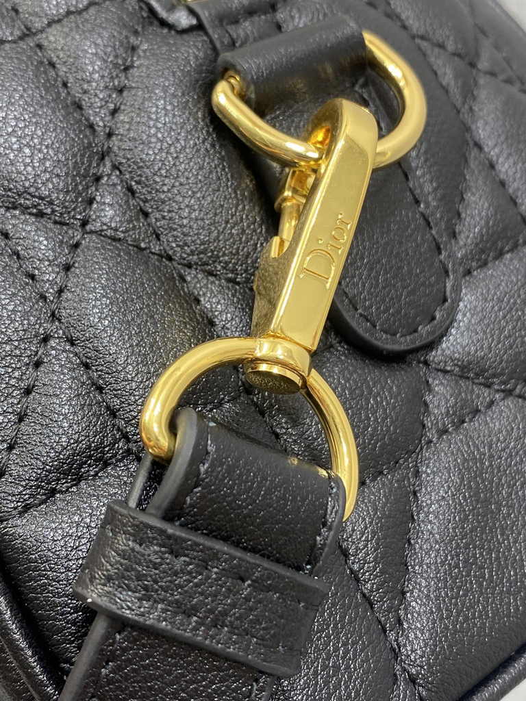 Dior Groove 20 Bag M1364 Black Macrocannage Calfskin - Default Title - View 7