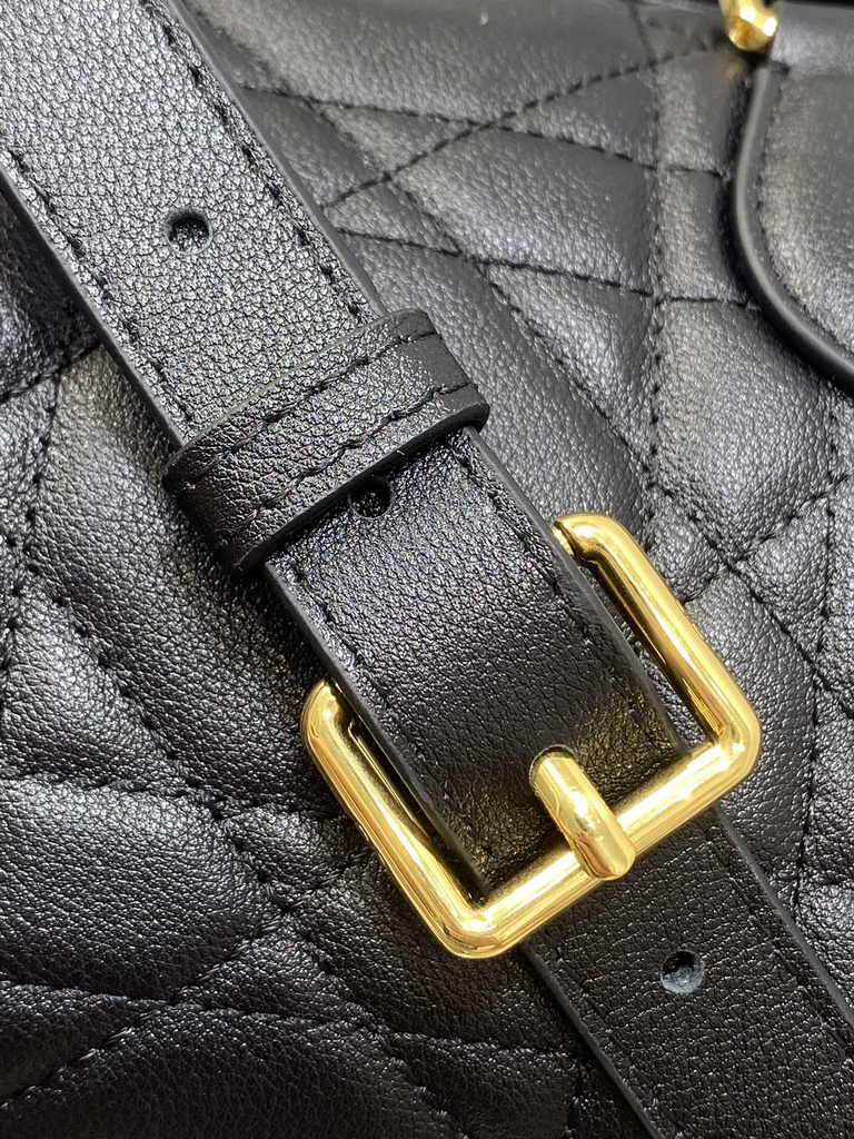 Dior Groove 20 Bag M1364 Black Macrocannage Calfskin - Default Title - View 8