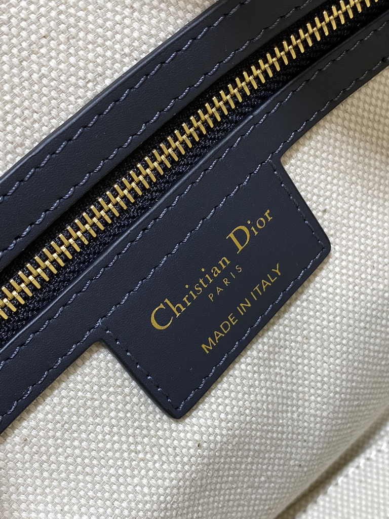 Dior Groove 20 Bag M1364 Blue Dior Oblique Jacquard - Default Title - View 10