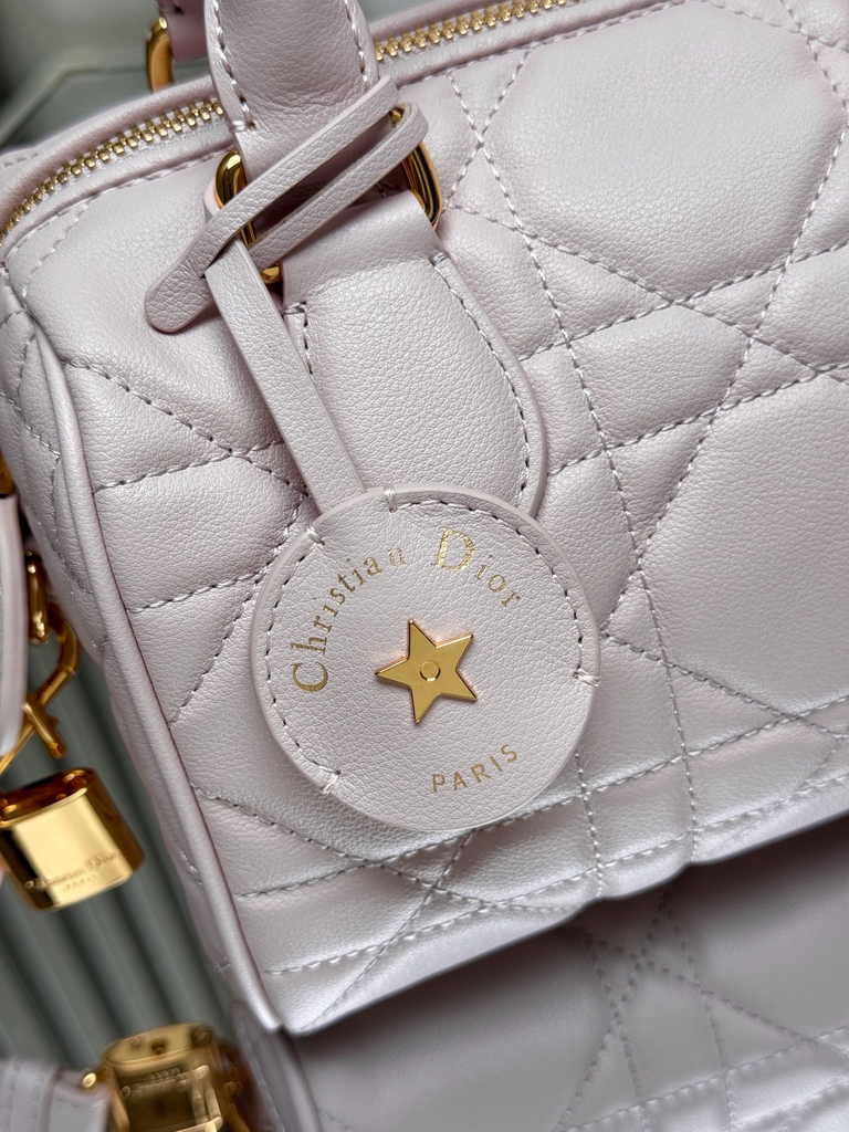 Dior Groove 20 Bag M1364 Powder Pink Macrocannage Calfskin - Default Title - View 2