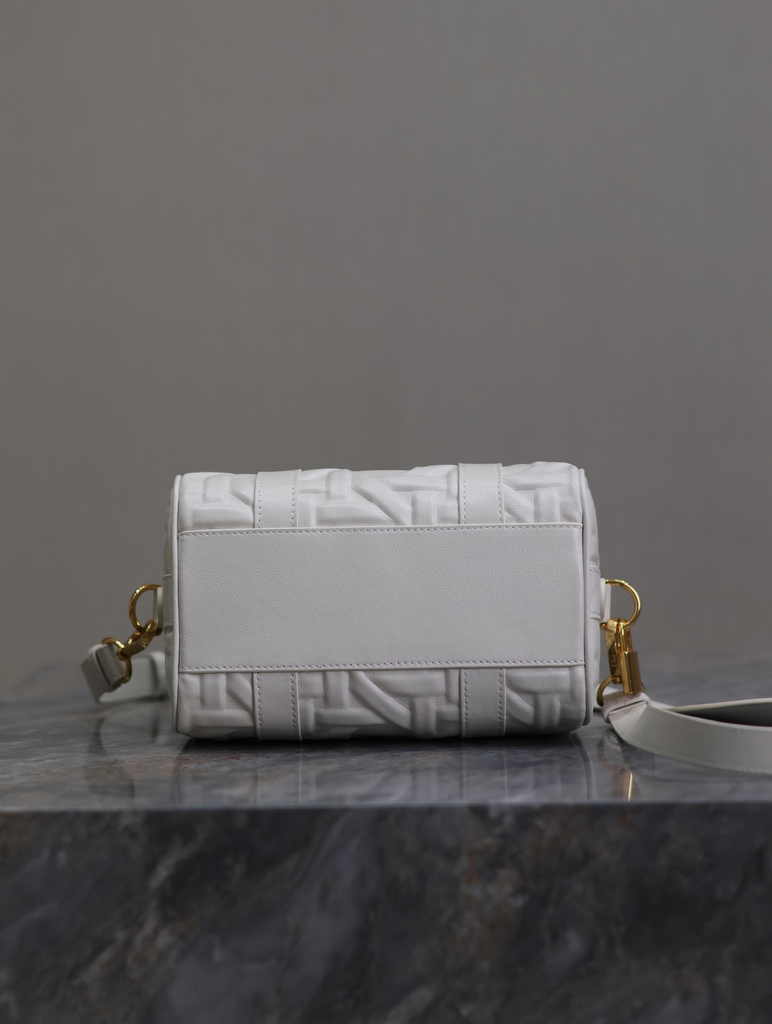 Dior Groove 20 Bag M1364 White Graphic Cannage Calfskin - Default Title - View 6