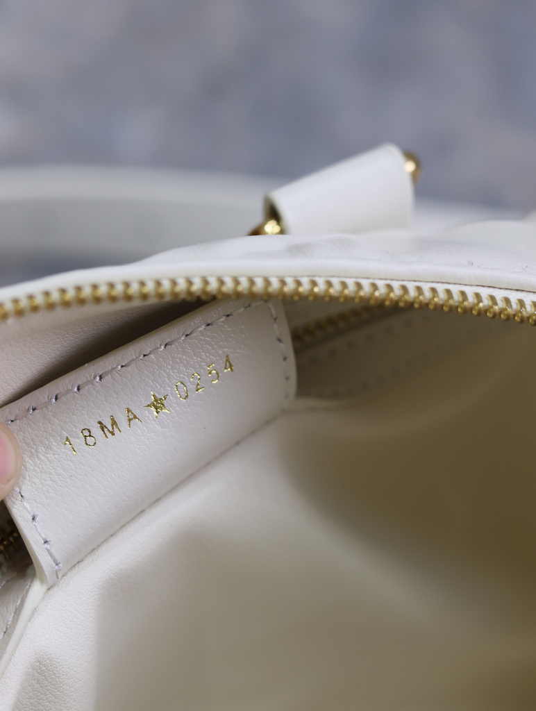 Dior Groove 20 Bag M1364 White Graphic Cannage Calfskin - Default Title - View 9