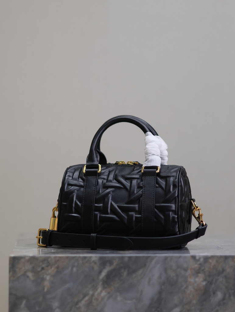Dior Groove 20 Bag M1364 Black Graphic Cannage Calfskin - Default Title - View 3
