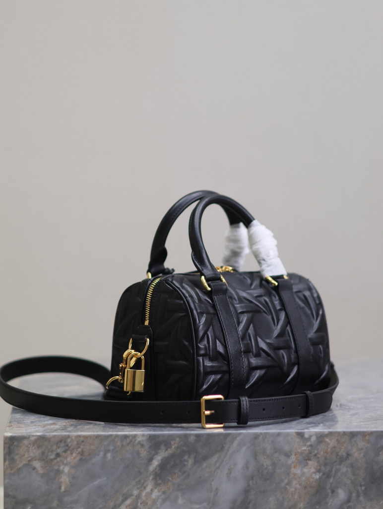 Dior Groove 20 Bag M1364 Black Graphic Cannage Calfskin - Default Title - View 4