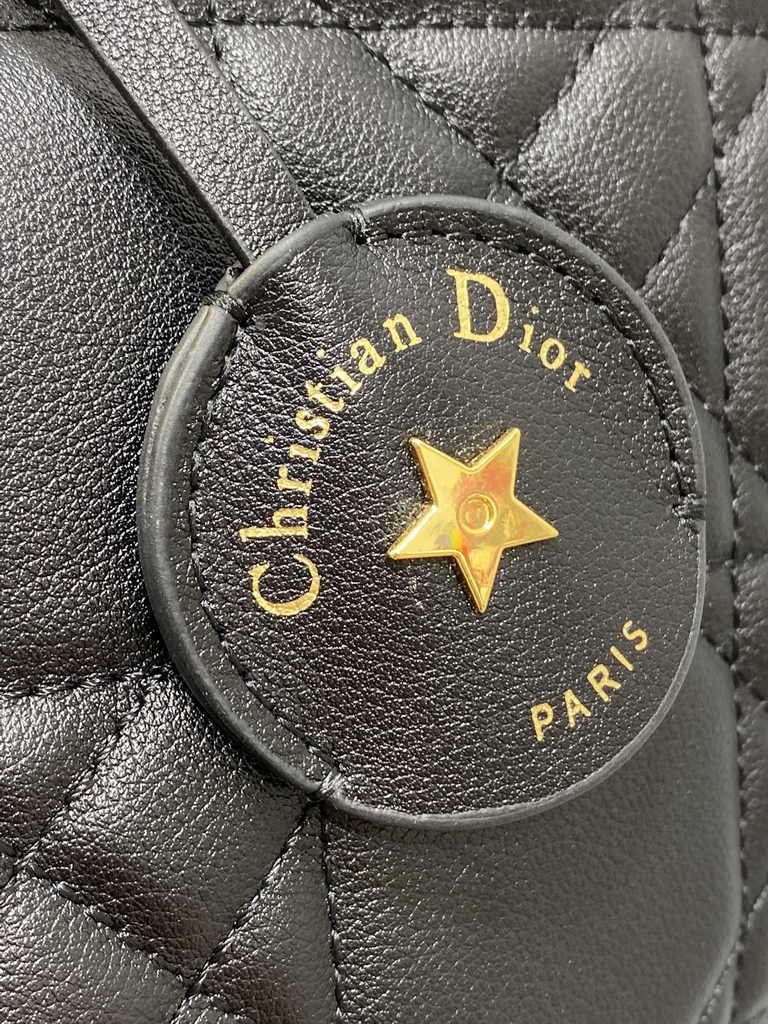Dior Groove 25 Bag M1365 Black Macrocannage Calfskin - Default Title - View 6