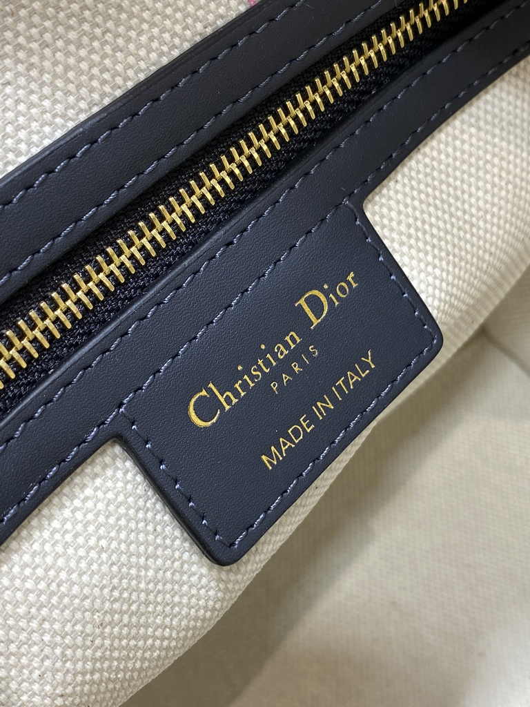 Dior Groove 25 Bag M1365 Blue Dior Oblique Jacquard - Default Title - View 10