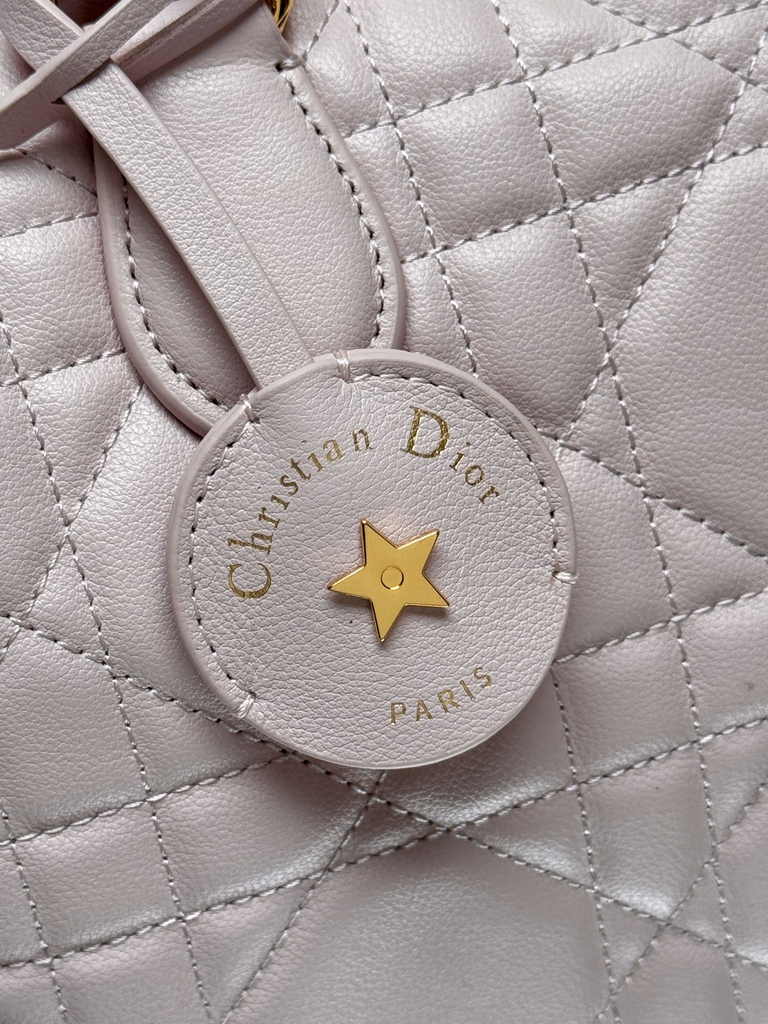 Dior Groove 25 Bag M1365 Powder Pink Macrocannage Calfskin - Default Title - View 2