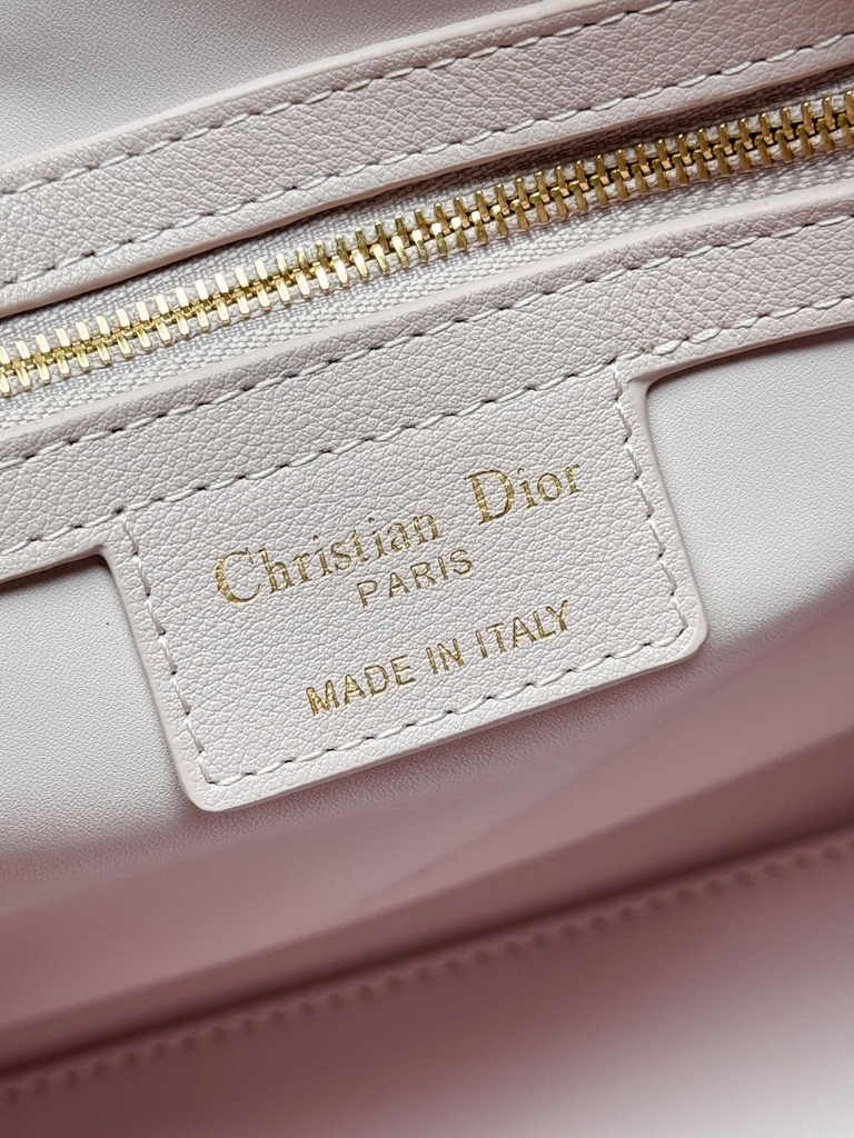 Dior Groove 25 Bag M1365 Powder Pink Macrocannage Calfskin - Default Title - View 8