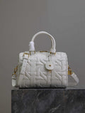 Dior Groove 25 Bag M1365 White Graphic Cannage Calfskin - Default Title - View 1