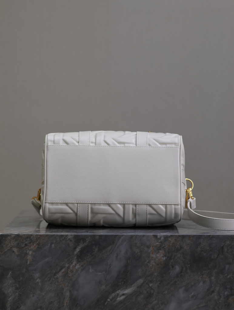 Dior Groove 25 Bag M1365 White Graphic Cannage Calfskin - Default Title - View 5