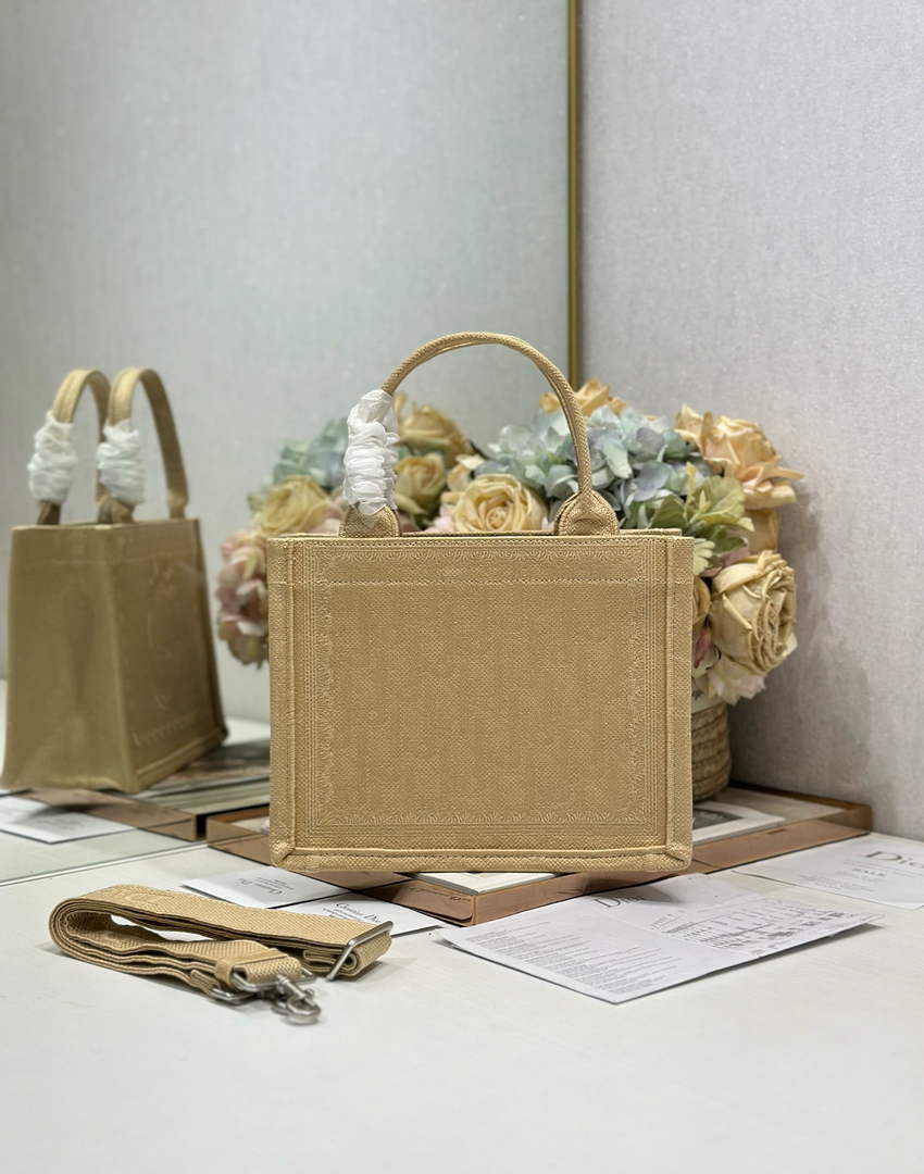 Dioramour Small Book Tote – Soupir Apricot Lace Oblique - Default Title - View 2