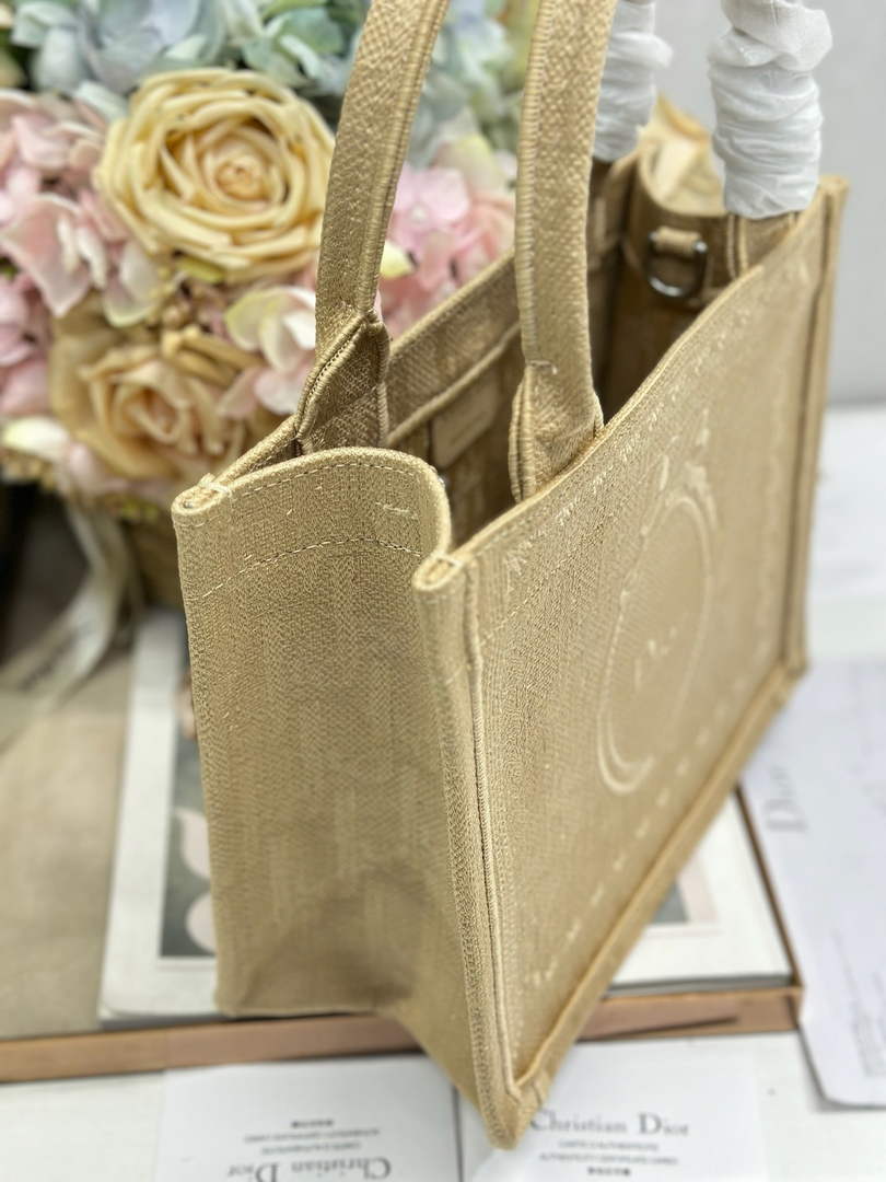 Dioramour Small Book Tote – Soupir Apricot Lace Oblique - Default Title - View 3