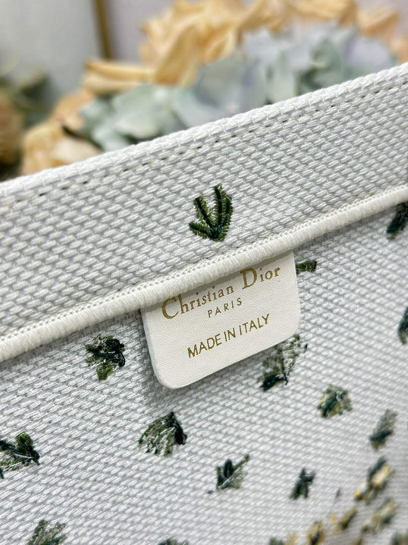 Dior Large Book Tote – Buttercup Dior Embroidery - Default Title - View 7