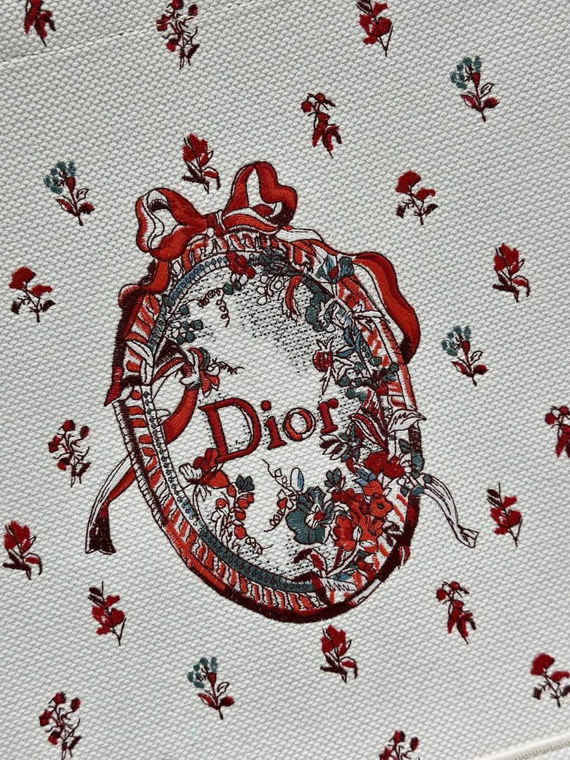 Dioramour Large Book Tote – Multicolor Embroidery - Default Title - View 5