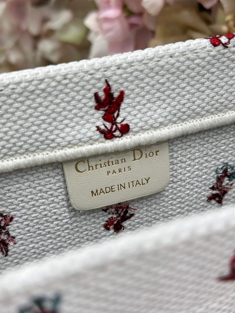 Dioramour Small Book Tote with Strap – Multicolor Embroidery - Default Title - View 8