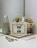 Dior Small Book Tote with Strap – Beige Embroidery - Default Title - View 1