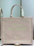 Large Dior Book Tote – Rose Tendre No Dior No Dietrich