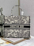Dior Large Book Tote Bag M1286 dragonfly Multicolor Beige
