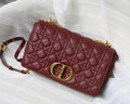 Dior Large Caro Bag M9243 Calfskin Red - Default Title - View 1