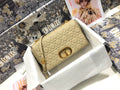 Dior Large Caro Bag M9243 Calfskin Apricot - Default Title - View 1