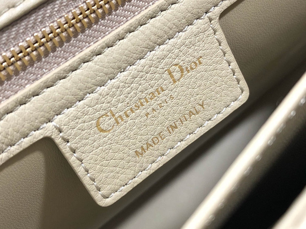 Dior Large Caro Bag M9243 Calfskin Apricot - Default Title - View 9