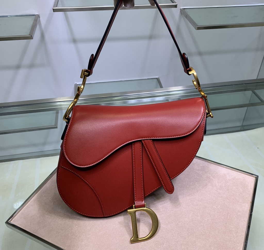 16. Dior M0455 Saddle Bag pink Oblique Galaxy canvas